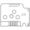 708 219 3 0 POFフラットケーブルストリップ用替刃 RENNSTEIG(レンシュタイグ) 07283039