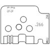 708 266 3 0 PVCフラットホースラインストリップ用替刃 RENNSTEIG(レンシュタイグ) 07283145