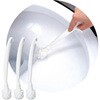 KHF-TBR101X3 ヒビフル HibiFull 細部まで磨きやすいミニトイレブラシ用交換ブラシ3本入り コクヨ 07296251