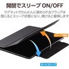 TBWA24PMWVPF2BK iPad Pro 11インチ (M4) ケース レザー 本体マグネット装着 手帳型 スリープ対応 2アングル 軽量 エレコム 07339337