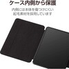 TBWA24PMWVPF2BK iPad Pro 11インチ (M4) ケース レザー 本体マグネット装着 手帳型 スリープ対応 2アングル 軽量 エレコム 07339337