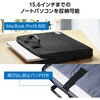BM-F06XBK パソコンケース 14/15.6インチ PCバッグ 取っ手付き 衝撃吸収 軽量 ダブルファスナー 撥水加工 エレコム 07339355