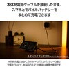 DE-C53-5000BK モバイルバッテリー マグネット式 <ワイヤレス充電/USB充電 両対応> 5000mAh 最大15W 入出力(Type-C ×1) エレコム 07342496