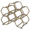HONEYCOMB WINE RACK ANTIQUE GOLD(ハニカムワインラック) ダルトン
