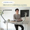 ELD-T1200(SLGY/WH) 電動昇降デスク ハイエンドモデル メモリー機能付き 幅100/120/140 奥行70 高さ57-117cm YAMAZEN(山善) 07520025