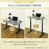 ELD-T1200(SLGY/WH) 電動昇降デスク ハイエンドモデル メモリー機能付き 幅100/120/140 奥行70 高さ57-117cm YAMAZEN(山善) 07520025