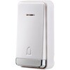電池を使わないワイヤレスチャイム 押しボタン 防雨 受信機 ワイヤレス 電池不要 IPX4(防沫形) ELPA