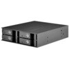 SilverStone 外部5ベイを使用する2.5インチドライブ×4用ホットスワップベイ SST-FS204B SILVER STONE(シルバーストーン)