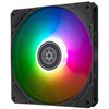 SilverStone Air Slimmer 140 ARGB フルレンジPWMおよびARGBライティング効果装備の140mm スリムファン SST-AS140B-ARGB SILVER STONE(シルバーストーン)
