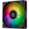 SilverStone 92mm PCケースファン スリム PWM対応 高回転 低ノイズ ARGB対応 SST-AS90B-ARGB SILVER STONE(シルバーストーン)