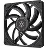 SilverStone Air Slimmer 140 フルレンジPWM装備の高性能140mm スリムファン SST-AS140B SILVER STONE(シルバーストーン)