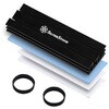 SILVERSTONE TP02-M2 放熱パッド付M.2 SSD用ヒートシンク SST-TP02-M2 SILVER STONE(シルバーストーン)