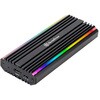 SilverStone USB-C 3.2 Gen2 G 10Gbps NVMe / SATA M.2 SSD RGBエンクロージャ SST-MS13 SILVER STONE(シルバーストーン)