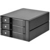 SILVERSTONE 5インチベイ 増設用 HDD/SSD ケース ホットスワップ対応 SST-FS303-12G SILVER STONE(シルバーストーン)