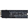 SST-ECS07 SILVERSTONE 5�|�[�g SATA Gen3 6Gbps ��RAID M.2 PCIe�X�g���[�W�g���J�[�h SST-ECS07 SILVER STONE(�V���o�[�X�g�[��) 07610088