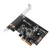 SilverStone USB 3.2 Gen 2内側20ピンKey-Aコネクタ付きPCI Expressカード SST-ECU02-E SILVER STONE(シルバーストーン)
