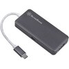SilverStone USB変換アクセサリ-Mac OS & Windows 対応Type-C→Type-Ax3/HDMI/Type-Cx1 SST-EP14C SILVER STONE(シルバーストーン)