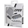 SST-EP09C SilverStone USB3.1 Type-C�Ή� USB�n�u �`���R�[���O���[  SST-EP09C SILVER STONE(�V���o�[�X�g�[��) 07610167