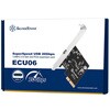 SST-ECU06 SilverStone SuperSpeed 20Gbps / USB 3.2 Type-C Gen 2x2 PCIe�z�X�g�J�[�h SST-ECU06 SILVER STONE(�V���o�[�X�g�[��) 07610219