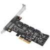SilverStone ECS06 6ポートSATA Gen3 (6Gbps) 非RAID PCI Express Gen3 x2 カード SST-ECS06 SILVER STONE(シルバーストーン)