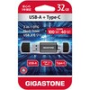 GJU3-AC44GY-32GB-1pk-R 2in1 OTG USB[ USB-A+Type-C Gigastone 07865116