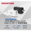 GJ-PD-7656B Gigastone 65W�}���[�d�� Gigastone 07865186