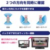 CAR-S-360-2B 360度監視 200万画素カメラ2台 7インチモニターセット(録画機能付き) ブロードウォッチ 08072569