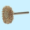 ミニチュアグリット軸付ホイールブラシ(砥粒入) SUN POWER
