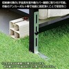 DSSB-0129(BK)+TSC-120(BK) 物置 室外機カバー 収納庫 屋外 YAMAZEN(山善) 08134196