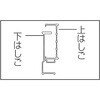 HD2-64b サヤ管式2連はしご HD2-b 長谷川工業 08201929