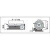 HV-6 ロータリーテーブル TRUSCO 08283021