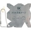 TG-A ドリル刃先ゲージ TRUSCO 08287684