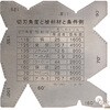 TG-A ドリル刃先ゲージ TRUSCO 08287684