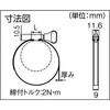 TSB-60 ステンレス強力機械バンド TRUSCO 08291656