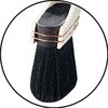 TPB-221 黒鉄骨用刷毛 TRUSCO 08294736