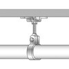 TPS-312 パイプ用支持金具ねじ込みT字脚 TRUSCO 08296951