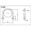 TPCU-BT50A-S PCU用UボルトW3/8ステンレス TRUSCO 08297913