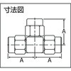 TS12-00UT ステンレスユニオンティ TRUSCO 08299006