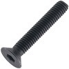 B73-1040 六角穴付皿ボルト(黒染め・全ねじタイプ) TRUSCO 08313961