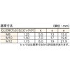 B23-1040 六角ボルト(ステンレス・ 半ねじタイプ) TRUSCO 08316707