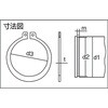 B90-0019 スナップリング(軸用)(ステンレス) TRUSCO 08319963