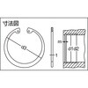 B91-0015 スナップリング(穴用・ステンレス) TRUSCO 08320715