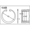 B33-0036 スナップリング(穴用) TRUSCO 08320952