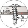 MJ-19 ドリルねじモドトラス(板金用) TRUSCO 08333306