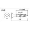 B11-2413 ボルトンパック 皿木ネジ(ユニクローム) TRUSCO 08337174