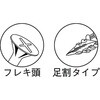 TKS-35JH 軸細コーススレッドスクリュー(クロメート) TRUSCO 08338197