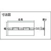 550W-76N 鉄製薄口溶接普通兆番穴なし TRUSCO 08341216