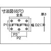 ST-888-76HL ステンレス製厚口蝶番ヘヤーライン4個入 TRUSCO 08341611