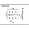 TLS-100F ステンレス重量用平蝶番 TRUSCO 08342433
