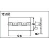 TLS-65A ステンレス平型蝶番(穴なし) TRUSCO 08342503